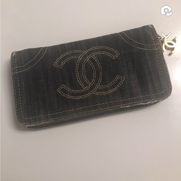 Chanel Denim wallet - Picture 6 of 11